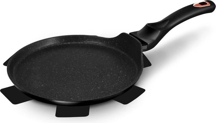 Produktbild BerlingerHaus GRANITE BAKER 25cm Black ROSE BH-1639 (25 cm, Pfannenset + Topfset, Aluminium)