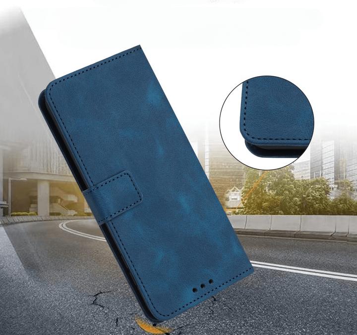 Produktbild Cover-Discount Wildleder Look Etui im Vintage Design (Samsung Galaxy A36, Samsung Galaxy A56)