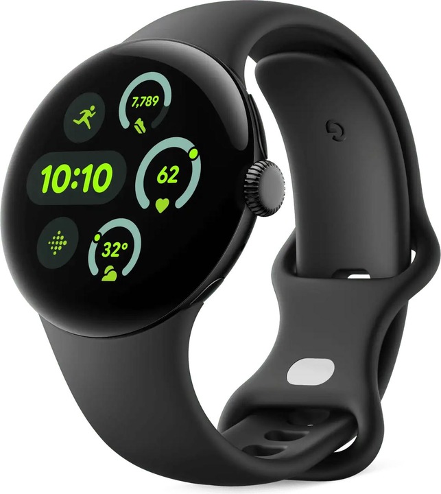 Google Active Band (Fluoroelastomer, Stainless steel)