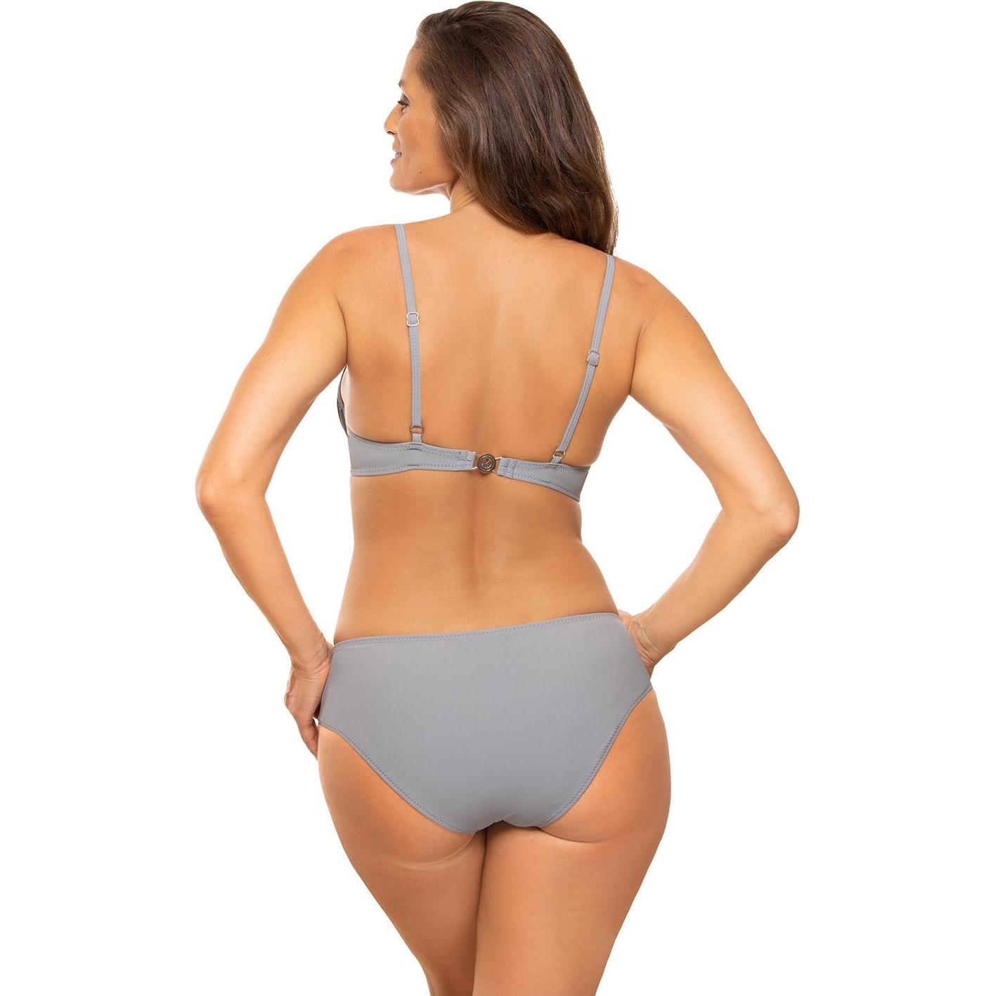Thumbnail - Markko, Mädchen, Bikini, Zweiteiler Bikini model 165226, Grau, (40)