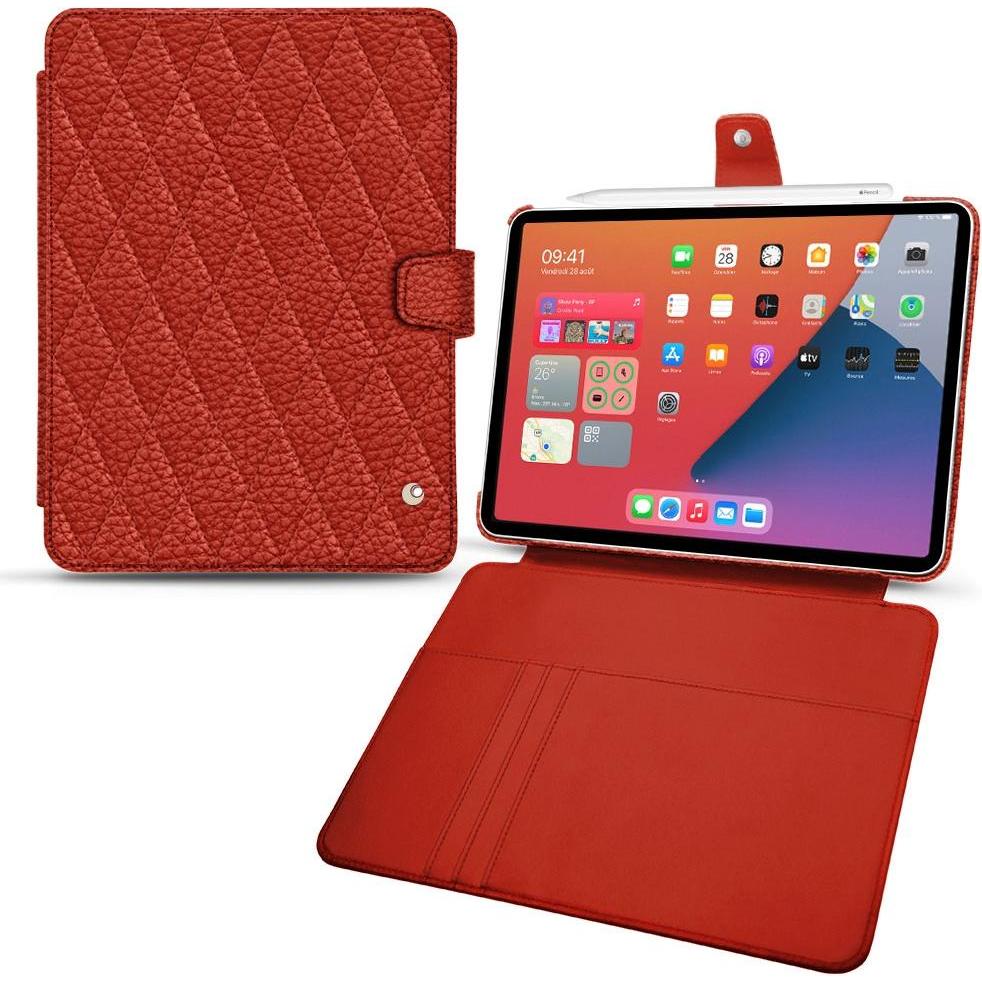 Thumbnail - Noreve Lederschutzhülle Wallet (iPad mini 6), Tablet Hülle, Orange