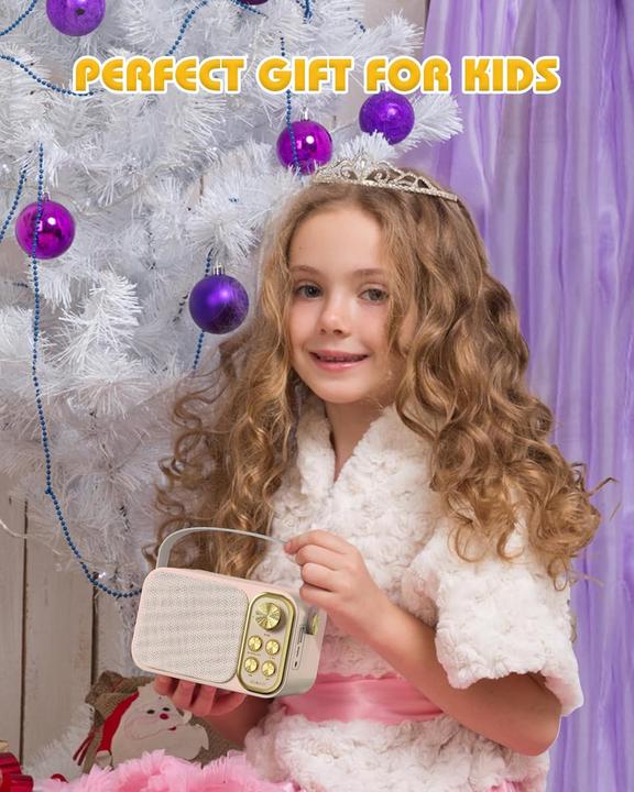 Produktbild Bescost Karaoke Maschine mit 2 Mikrofonen