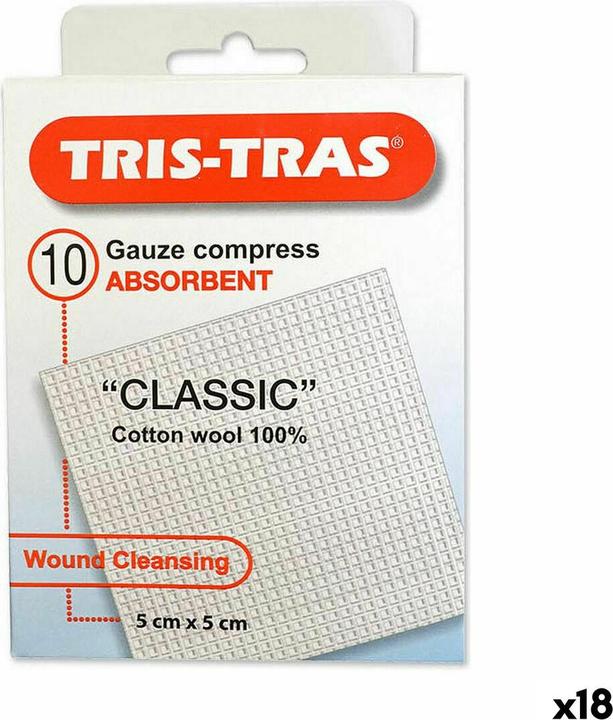 BigBuy Sterile Wundauflagen 18 Stück