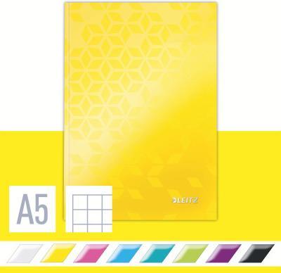 Image du produit Leitz WOW - Carnet de notes (A5, Quadrillé, Couverture souple)