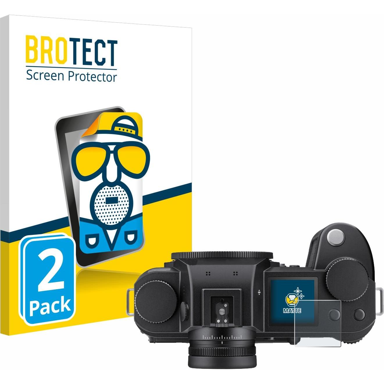 BROTECT Entspiegelungsfolie Displayschutz Displayschutzfolie Folie Matt (Displayschutz), Kameraschutz