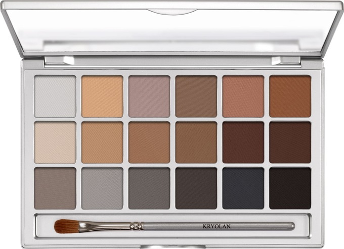 Produktbild Kryolan Eye Shadow Variety Palette 18 Farben/V3 20 gr