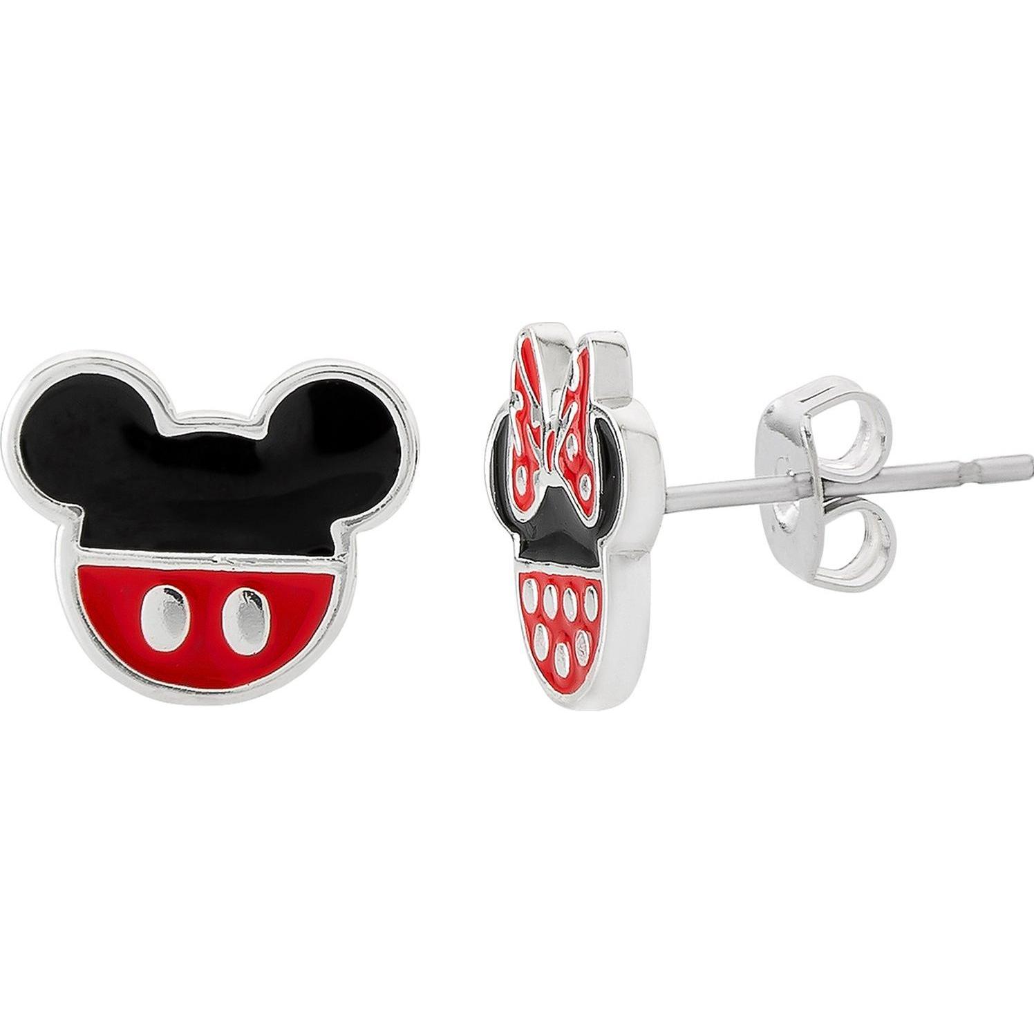 Thumbnail - Disney, Ohrringe, Jewelry Ohrstecker Mickey Mouse, (925er Silber)