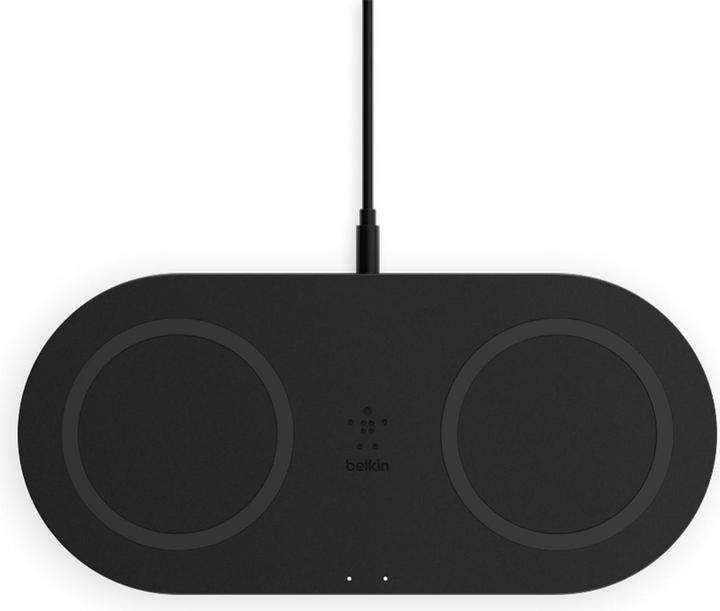 Produktbild Belkin Dual Wireless Charging Pad mit Netzteil (10 W)