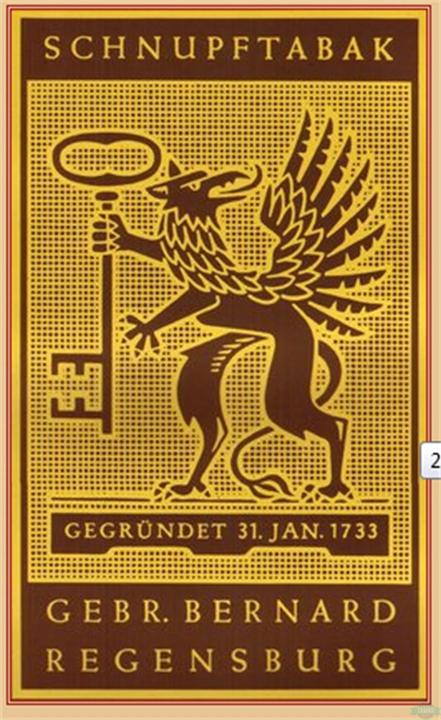 Produktbild Gebrüder Bernard Snuff (Menthol, 10 g)