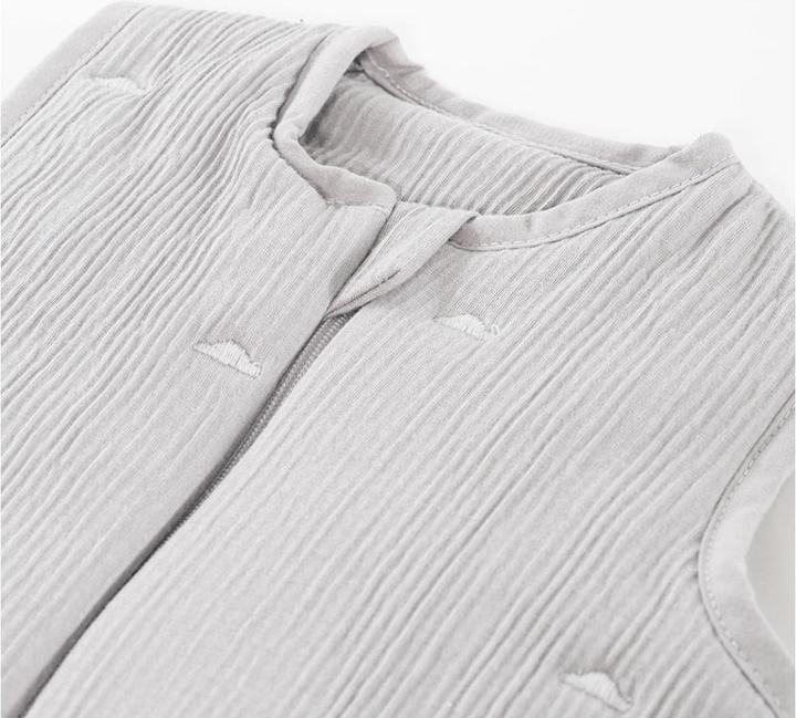 Produktbild Träumeland Signature Schlafsack hellgrau Grösse L (102 cm, 1.5 TOG, Ganzjahr)