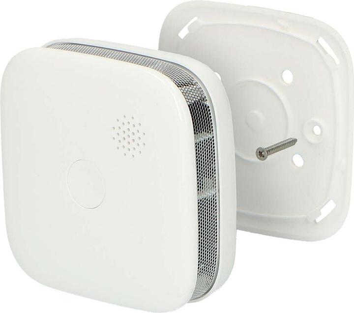 Produktbild Alecto Rauchmelder mit kompaktem Design mit 2er-Pack Weiss