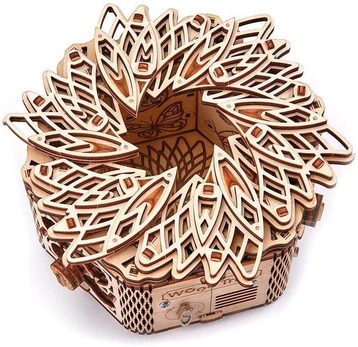 Produktbild Wood Trick Mystery Flower- Schmuckkästchen