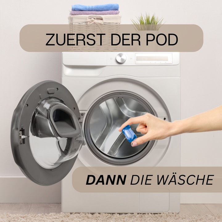 Produktbild scentme allscent all-in-one Universalwaschmittel mit Wäscheparfüm (32 Waschgänge, Caps, Pods)