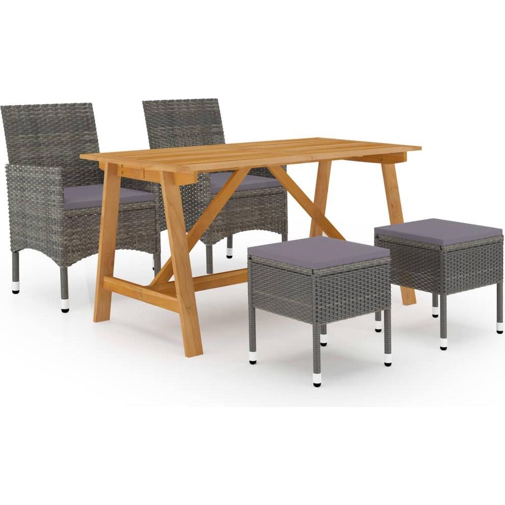VidaXL, Gartentisch + Balkontisch, Garten-Essgruppe (70 cm)