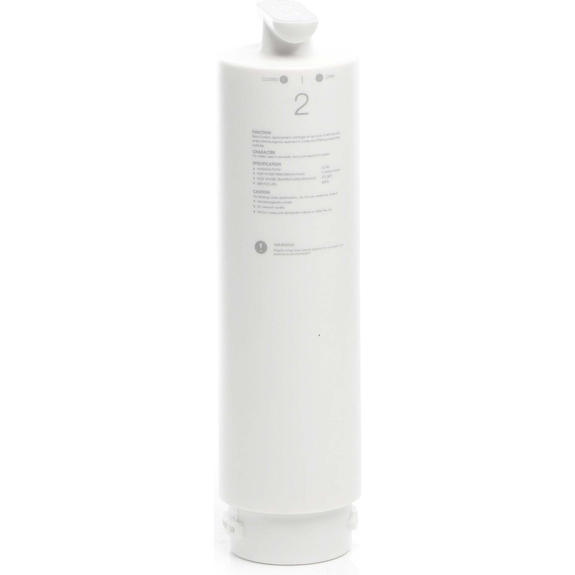 Naturewater CTO-PAD2 Aktivkohle Granulat 10" 254mm Wasserfilter Umkehrosmose, Wasserfilter