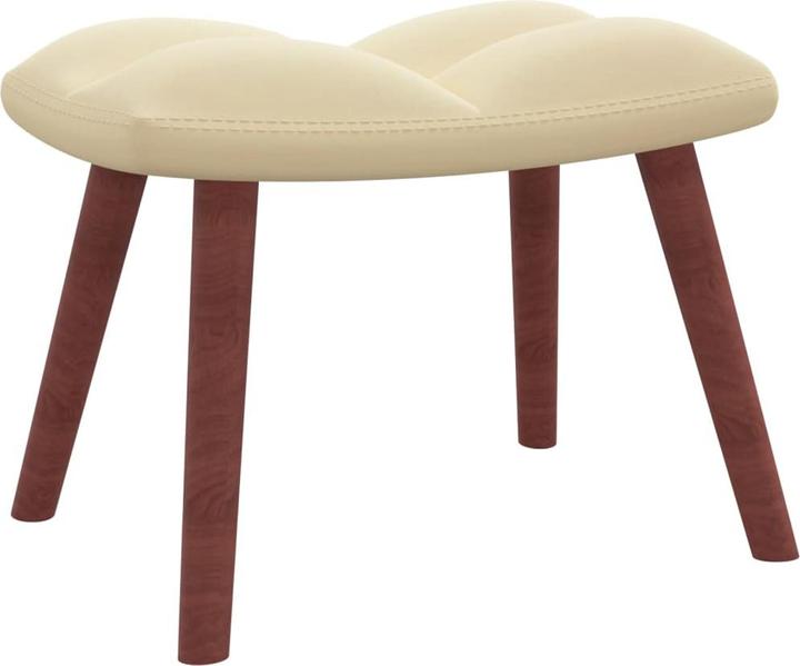 Produktbild vidaXL Schaukelstuhl mit Hocker