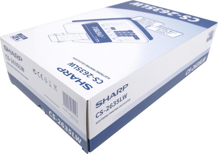 Immagine prodotto Sharp Tischrechner druckend CS-2635 LW 12 Stellen, schwarz/rot Druck (Corrente elettrica)