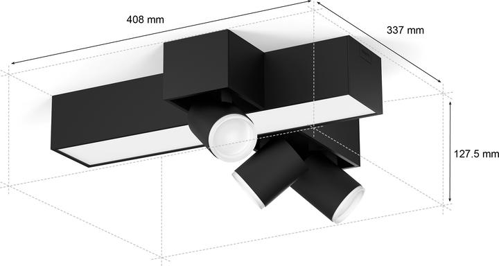 Actual product image Philips Hue Centris (2960 lm, GU10)