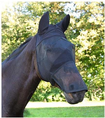 Actual product image Kerbl Fly mask with ear and nostril protection