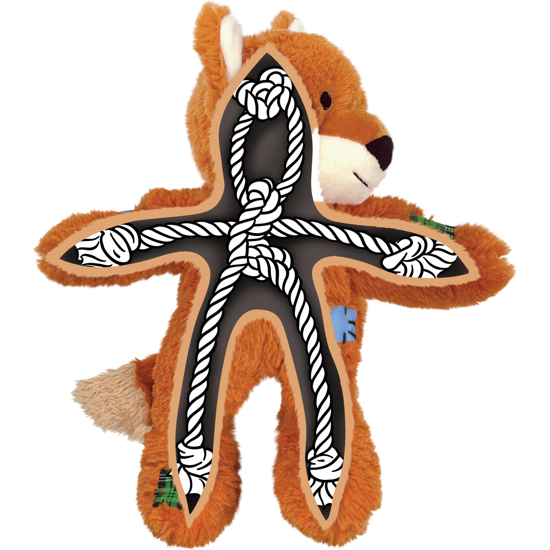 Thumbnail - KONG Wildknoten Fuchs (Plüschspielzeug), Hundespielzeug