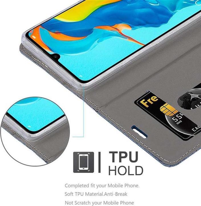 Productafbeelding Cadorabo Boek Jeans Optiek Cover (Huawei P30 Lite)