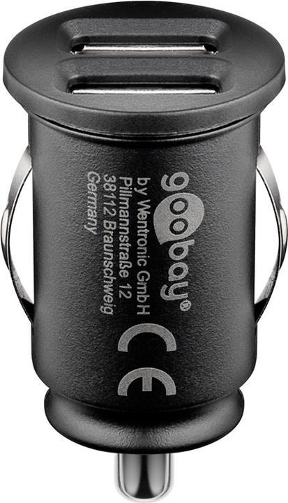 Produktbild Goobay Dual USB-Autoladegerät 3,1A