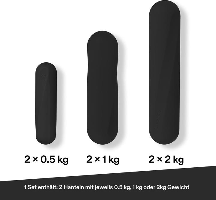 Immagine prodotto Omnana HEROBAR Kurzhantel (2 x 1 kg)