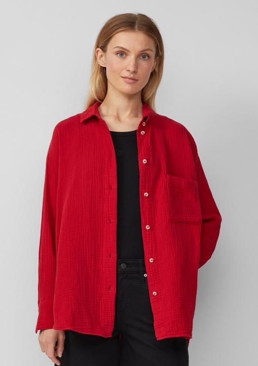 Immagine prodotto s.Oliver Bluse Oversized Bluse aus Musselin (M)