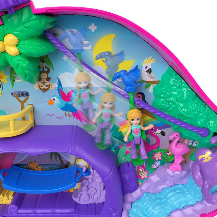 Actual product image Polly Pocket Sloth Family 2-in-1 Purse Compact