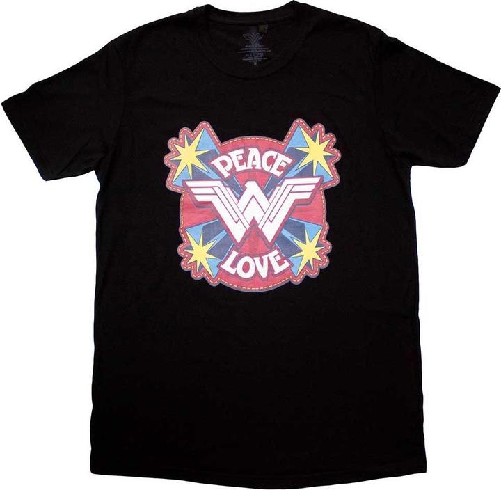 Immagine prodotto Wonder Woman Peace And Love Maglietta Adulto Unisex (S)