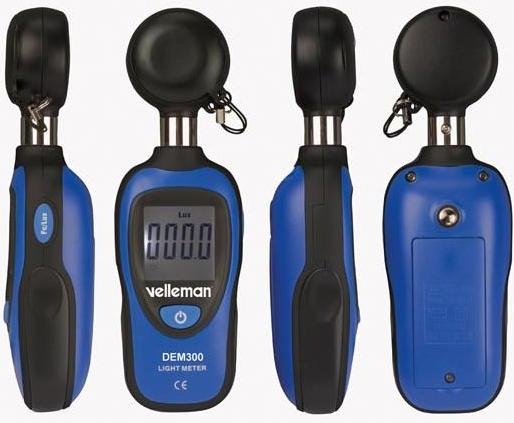 Actual product image Velleman Luxmeter
