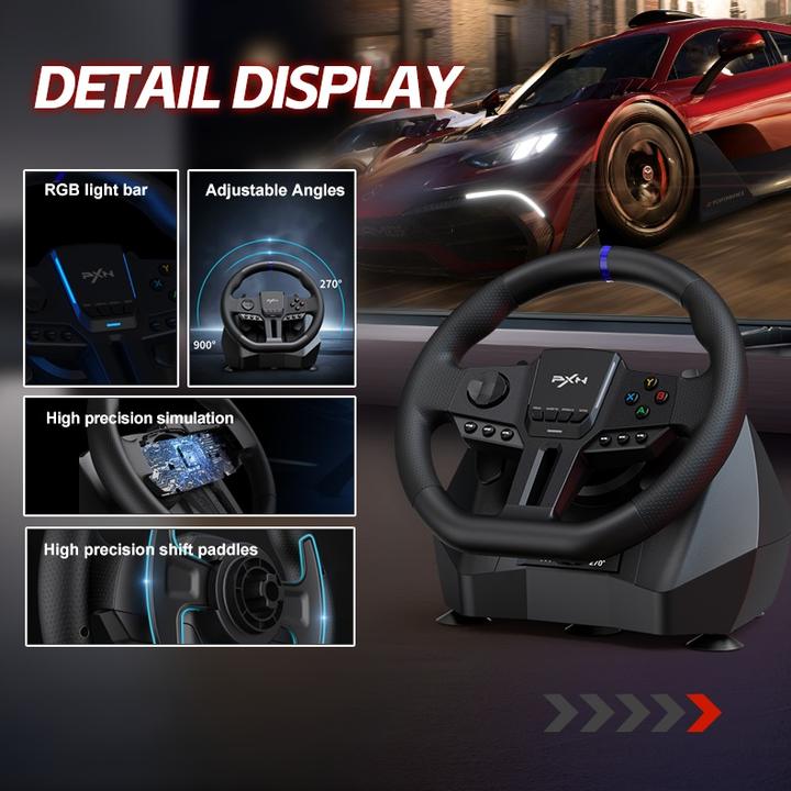 Produktbild PXN PXN-V900 Gen2 (PC, PS3, PS4, Switch, Xbox One S, Xbox One X, Xbox Series S, Xbox Series X)