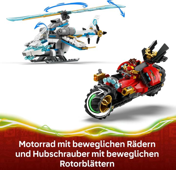 Actual product image LEGO Showdown am Baumhaus mit dem Ninja-Bike