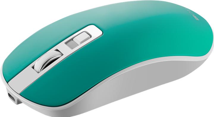Produktbild Canyon Wireless rechargeable mouse with silent buttons MW-18, Aquamarine (Kabellos)