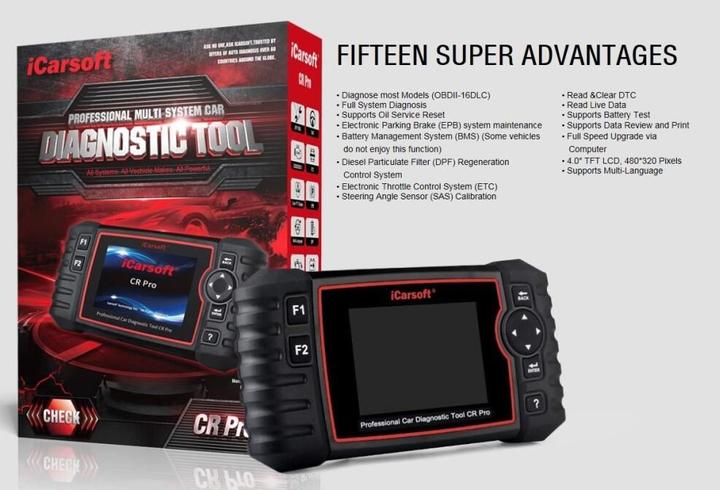 Image du produit ICarsoft CR Pro