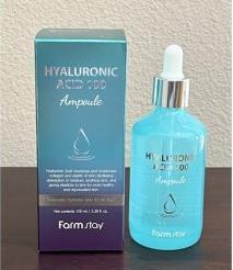Produktbild Farm Stay New Hyaluronic Acid 100 Ampoule Intense Skin Hydration Korean Skincare (100 ml)