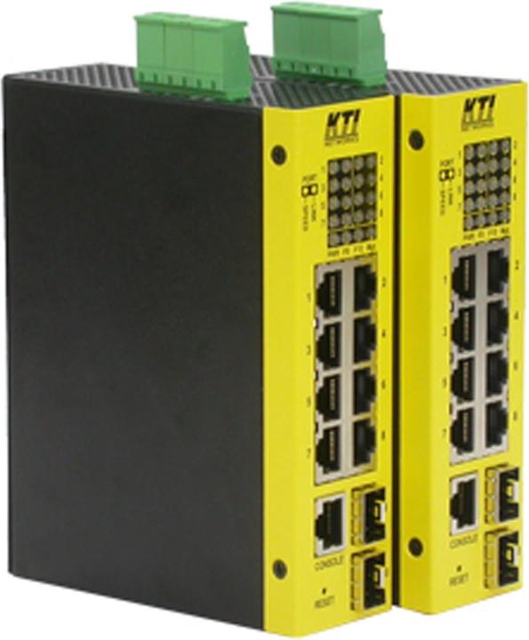 KTI Networks Industrial Ethernet (10 Ports)