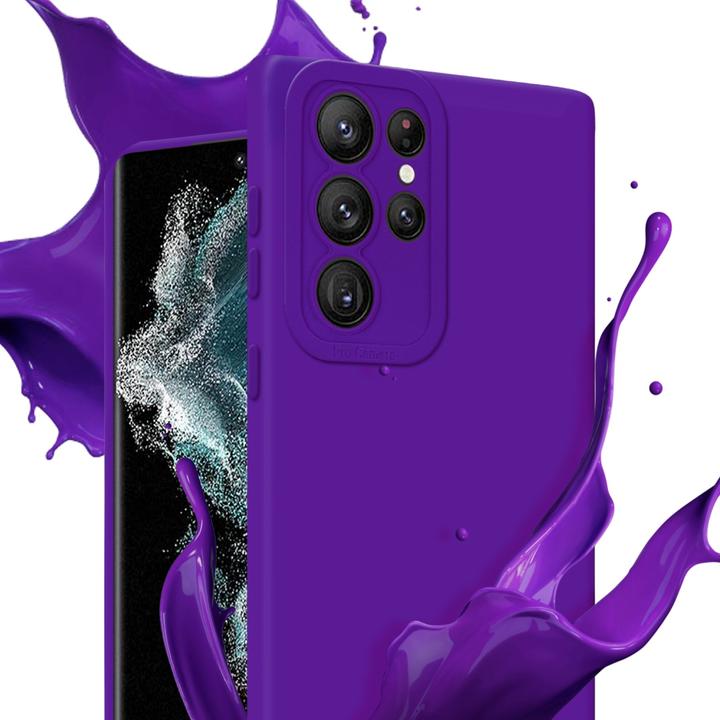 Produktbild Cadorabo Hülle für Samsung Galaxy S22 ULTRA im TPU Fluid LM162 Style (Samsung Galaxy S22 Ultra)