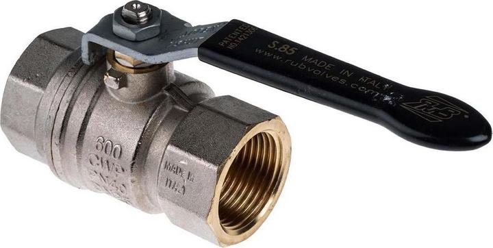 RS PRO BSPP 1Zoll Hochdruck-Kugelhahn 1Zoll aus Me