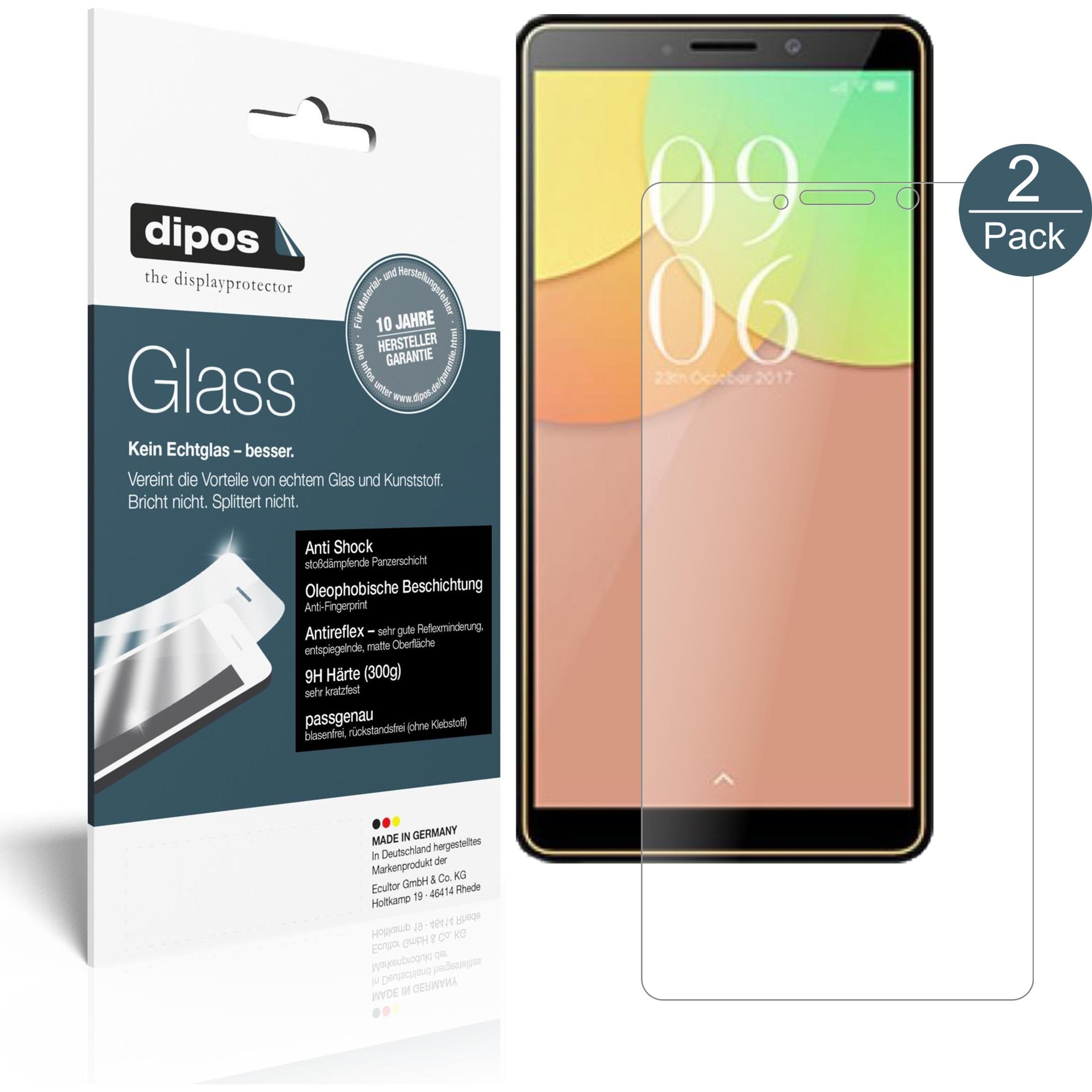 Thumbnail - Dipos Displayschutz Anti-Shock (2 Stück, Elephone U), Smartphone Schutzfolie, Transparent