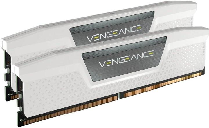 Actual product image Corsair DDR5, 6000MT/s 48GB 2x24GB DIMM, Unbuffered, 30-36-36-76, Std PMIC, XMP 3.0, VENGEANCE DDR5 White He (2 x 24GB, 6000 MHz, DDR5 RAM, DIMM)
