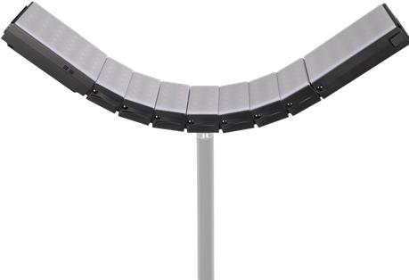 Actual product image Sirui Dragon B25R bendable RGB LED panel 25W for photo + video