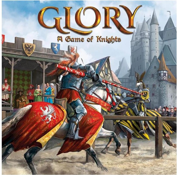 Actual product image Asmodée UGGD0010 - Glory: A Game of Knights - Brettspiel, für 1-4 Spieler, ab 14 Jahren (DE-Ausgabe) (German)