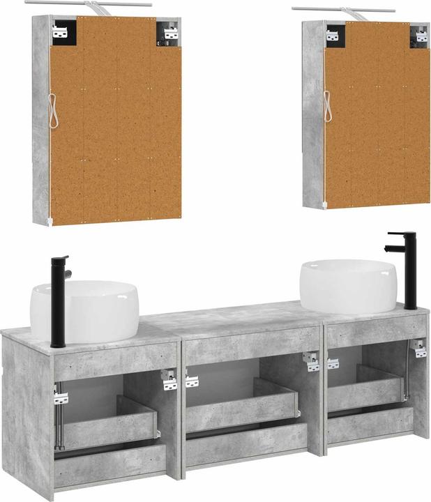 Produktbild vidaXL Badezimmerschrank-Set