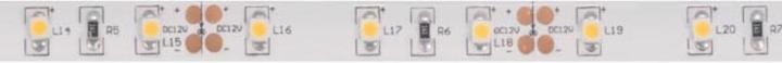 Produktbild Velleman FLEXIBLER LED-STREIFEN - WARMWEIss - 300 LEDs - 5 m - 12 V (Warmweiss, 500 cm, Indoor)