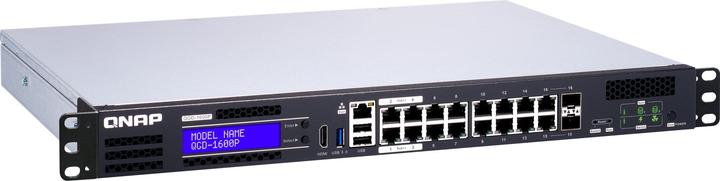 Produktbild QNAP QGD-1600P-8G, 16-Port PoE-Edge-Switch (16 Ports)