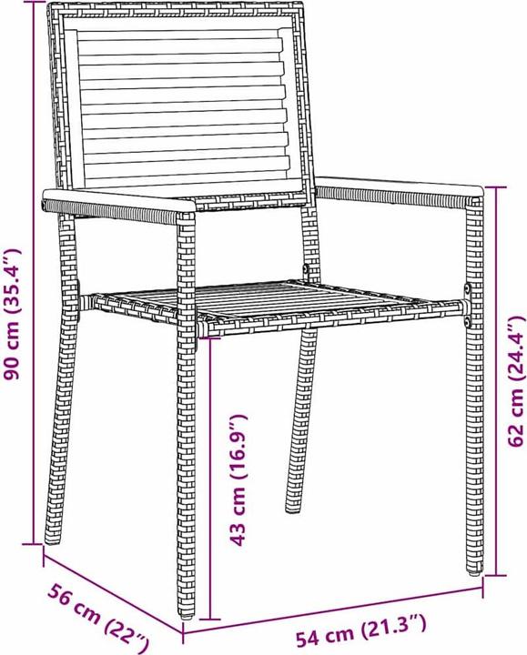Produktbild vidaXL Gartenmöbel