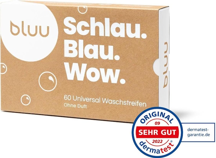 Actual product image bluu Universal washing strips (360 Washing cycles, Sheets)