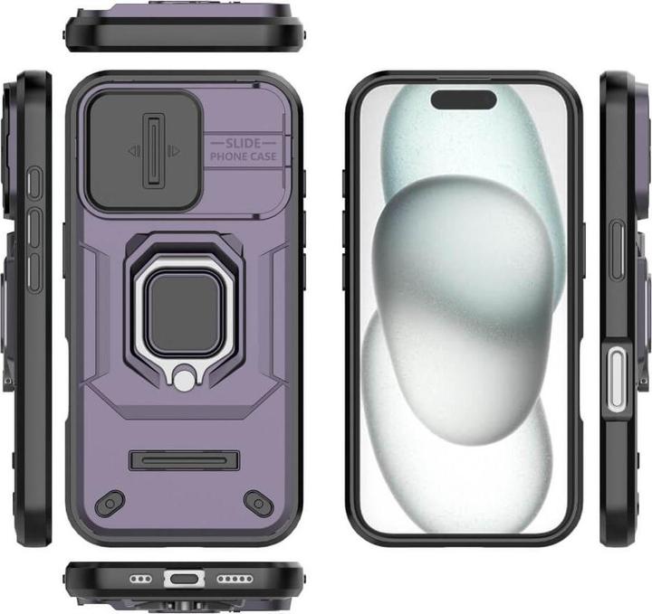 Image du produit Cover-Discount iPhone 16 - Armor Case avec kickstand (Apple iPhone 16)