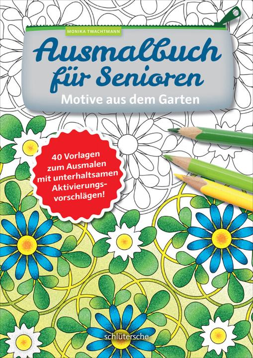 Produktbild Ausmalbuch für Senioren